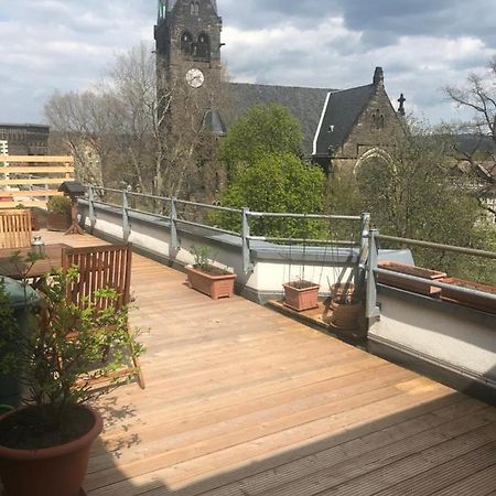 Dachterrassen Idylle Ueber Den Daechern Dresdens Extérieur photo