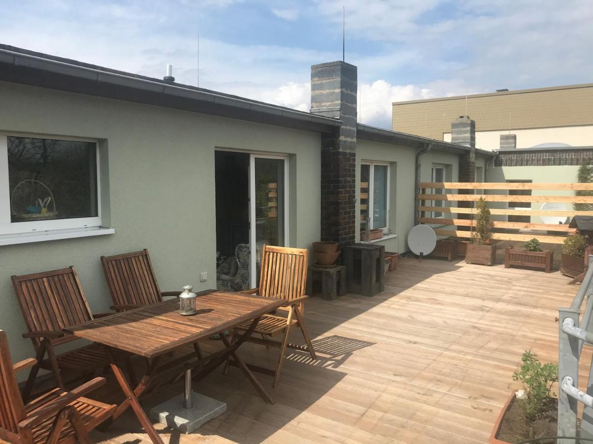 Dachterrassen Idylle Ueber Den Daechern Dresdens Extérieur photo