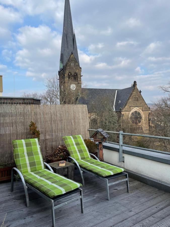 Dachterrassen Idylle Ueber Den Daechern Dresdens Extérieur photo